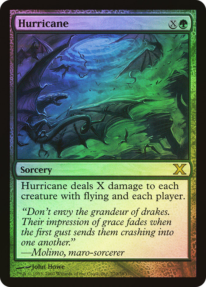 hurricane mtg card Magic: the Gathering - Hurricane main image 0