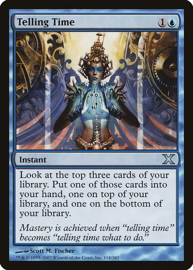 time cards mtg Telling Time