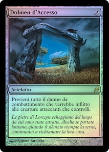 MTG【Foil】LRW 巨岩の門/Dolmen Gate 英語