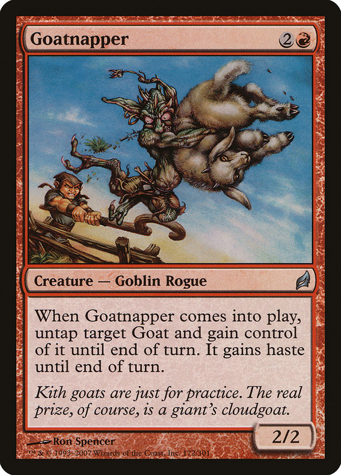 mtg goat cards Goatnapper