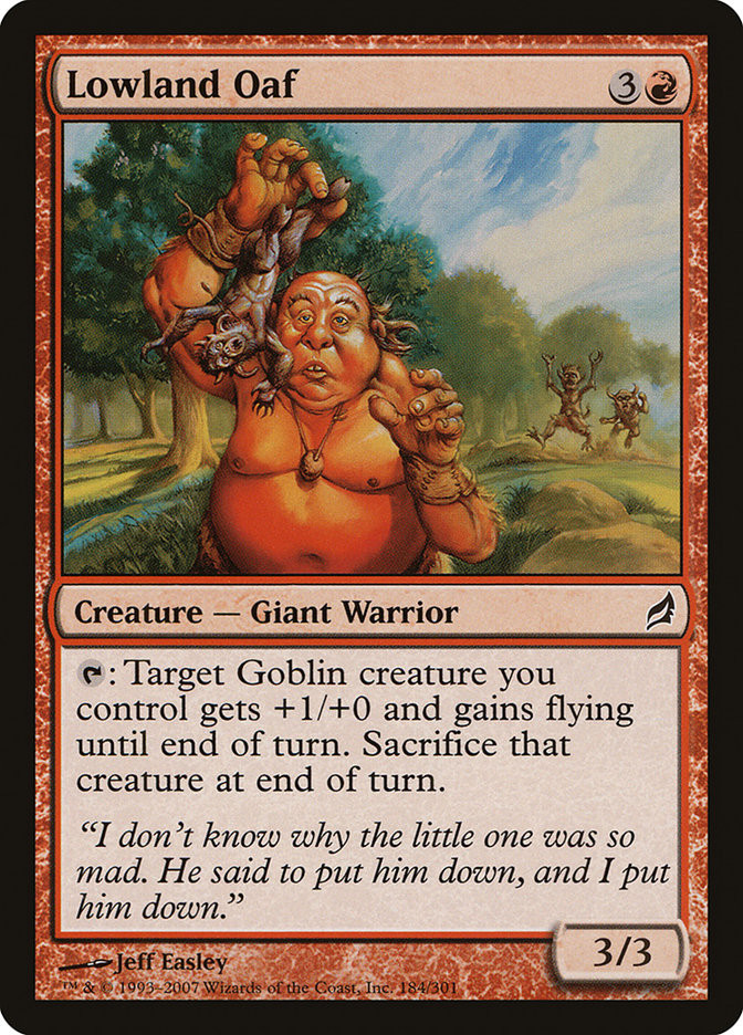 Lowland Oaf | Lorwyn | Star City Games