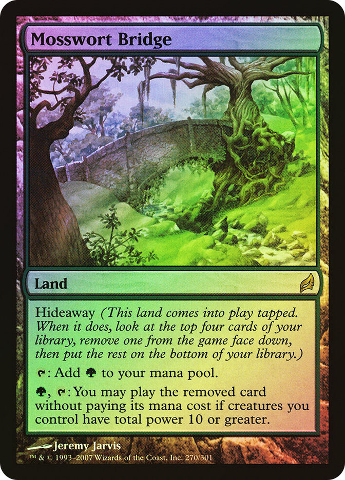 Magic Mosswort Bridge - Ponte Muscoso - [LRW] [EX] 258250049 18011