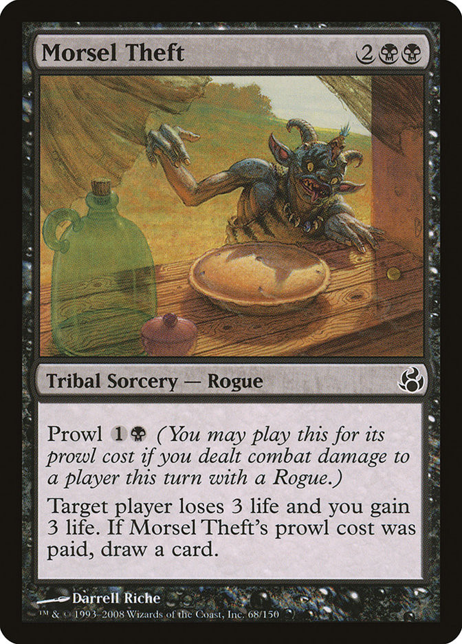 theft cards mtg Brazen Borrower // Petty (Borderless) [Outlaws of Thunder Juncti Put a token onto the battlefield thats a copy of target artifact or creature.Cipher (Then you may exile this spell card encoded on a creature you control Theft of Dreams