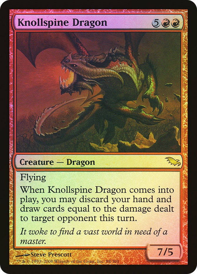 Knollspine Dragon | Shadowmoor | Star City Games