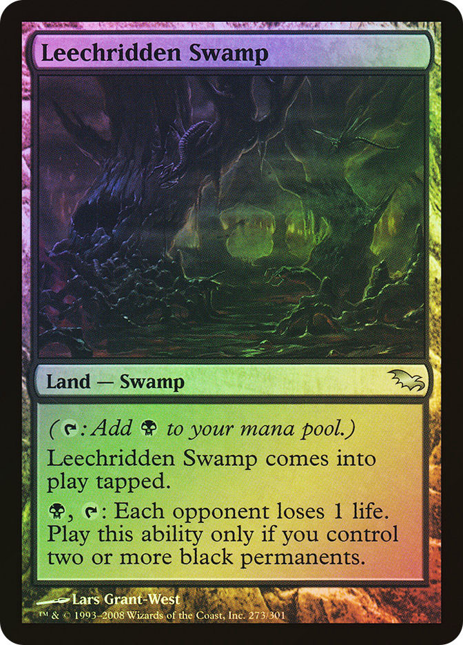Leechridden Swamp | Shadowmoor | Star City Games