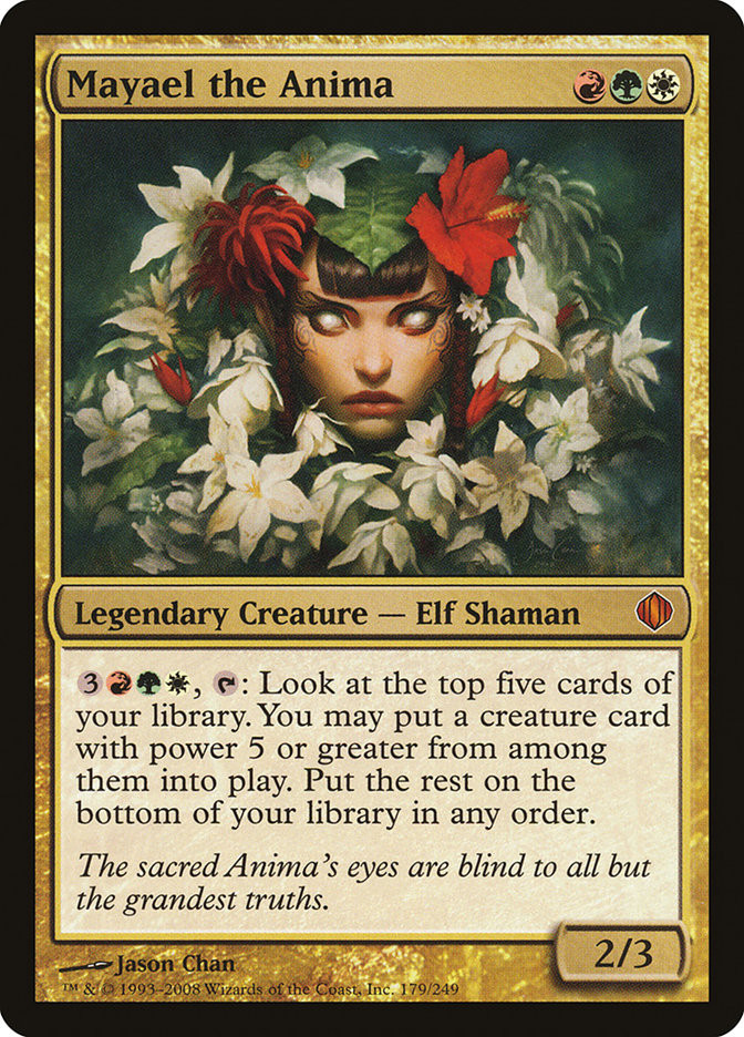 mtg mayael the anima commander deck MTG Commander EDH Deck Mayael the Anima 100 Magic Cards Custom Deck   Moonveil Games
