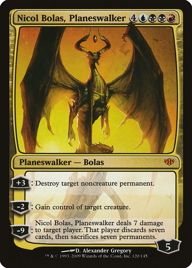 planeswalker cards mtg Nicol Bolas, Planeswalker | Conflux