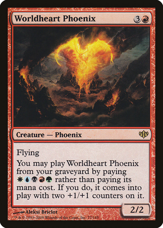 MtG アングルード(コンプリートセット)英語 Worldheart Phoenix | Conflux | Star City Games