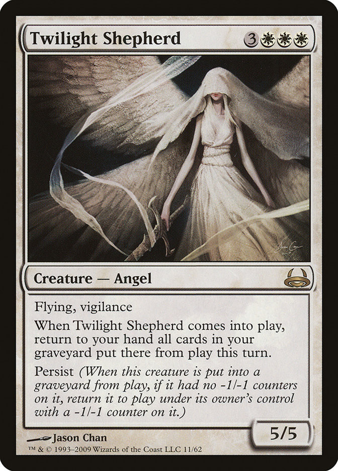 黄昏の番人/Twilight Shepherd Foil MTG Twilight Shepherd | Duel Decks: Divine vs. Demonic | Star City Games