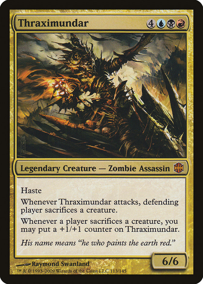 Magic: The Gathering - Thraximundar - Alara Reborn By Magic: The Gathering