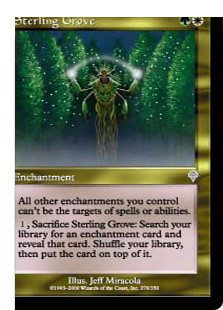 た*か様 MTG 真の木立ち Sterling Grove アーティストプルーフ Sterling Grove | Invasion - French | Star City Games