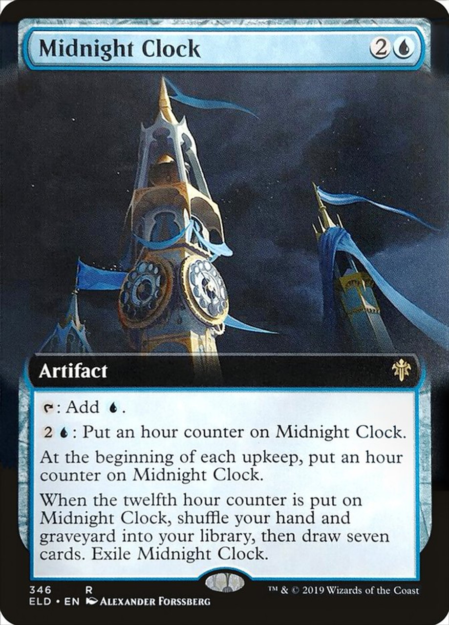 Midnight Clock (Extended Art) | Throne of Eldraine - Variants