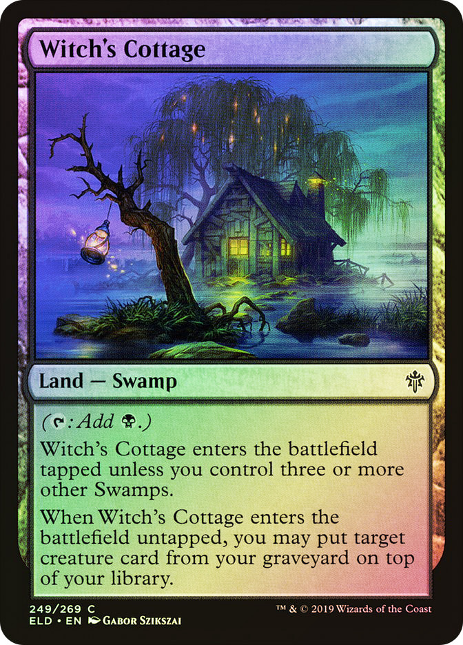 MAGICAL WITCHES　【土】 Witch's Cottage | Throne of Eldraine | Star City Games
