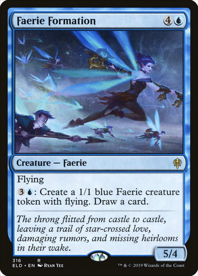 Faerie Formation - Throne of Eldraine | Bazaar of Magic