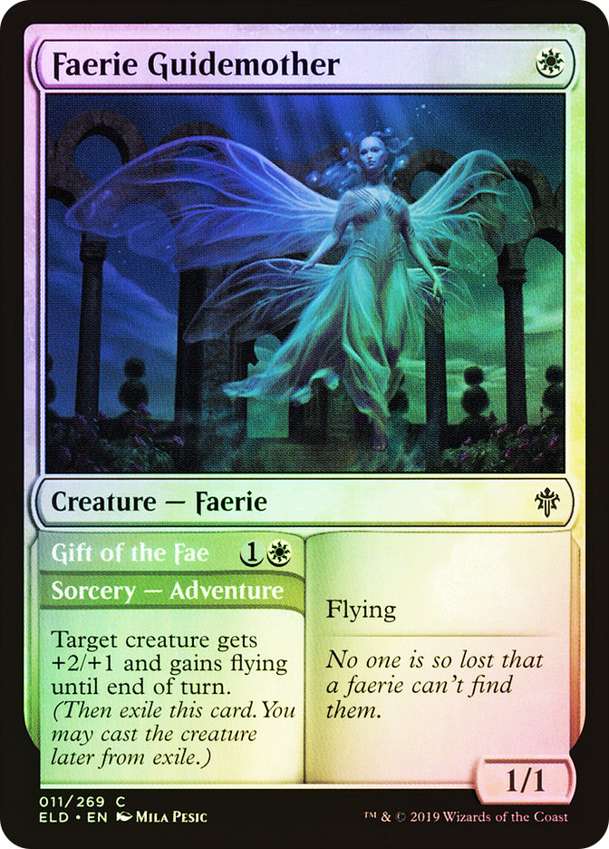 fairy mtg cards Magic The Gathering, Secret Lair: Faerie, Faerie, Faerie Rad Card Monster Games (Then exile this card Rarity: Uncommon, Subtype: Faerie, 57