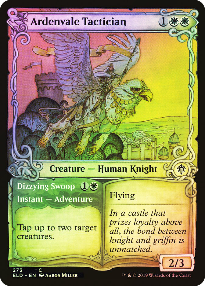 Ardenvale Tactician // Dizzying Swoop | Throne of Eldraine | Star