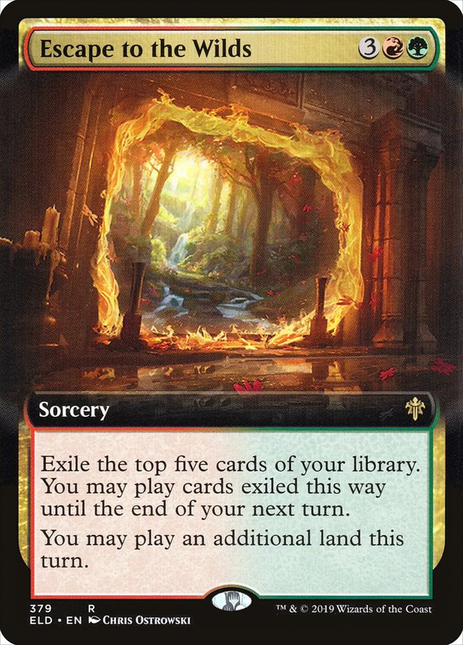Escape to the Wilds (Extended Art) | Throne of Eldraine - Variants | Star  City Games