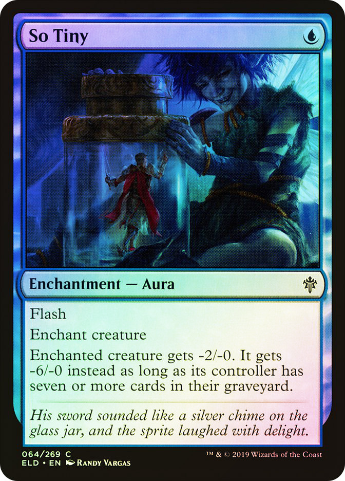 mtg tiny cards for standard decks exile it from their graveyard with a stash counter on it World's Smallest Magic The Gathering