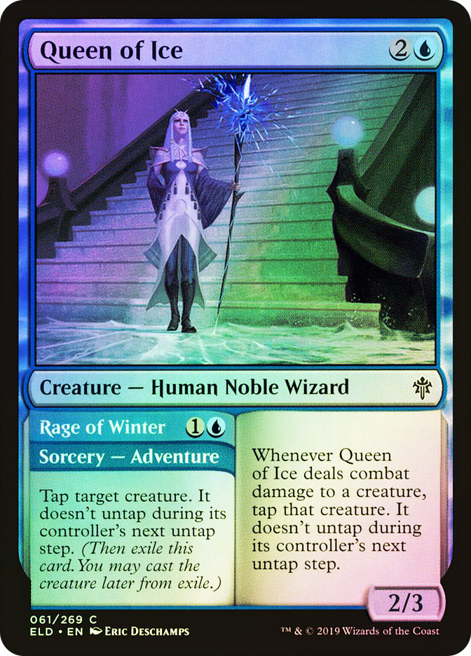 Queen of Ice // Rage of Winter | Throne of Eldraine | Star City Games