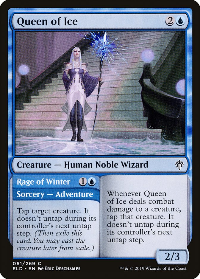 Queen of Ice // Rage of Winter | Throne of Eldraine | Star City Games
