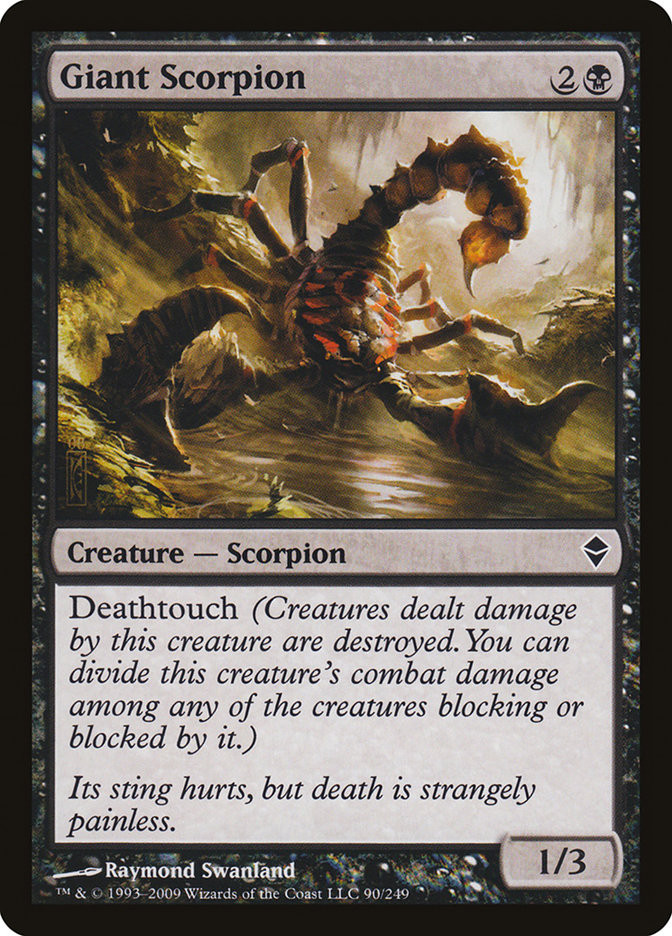 Giant Scorpion | Zendikar | Star City Games