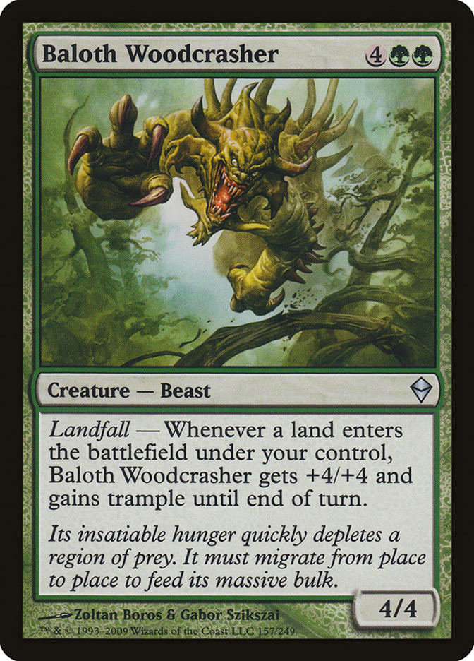 Baloth Woodcrasher | Zendikar | Star City Games