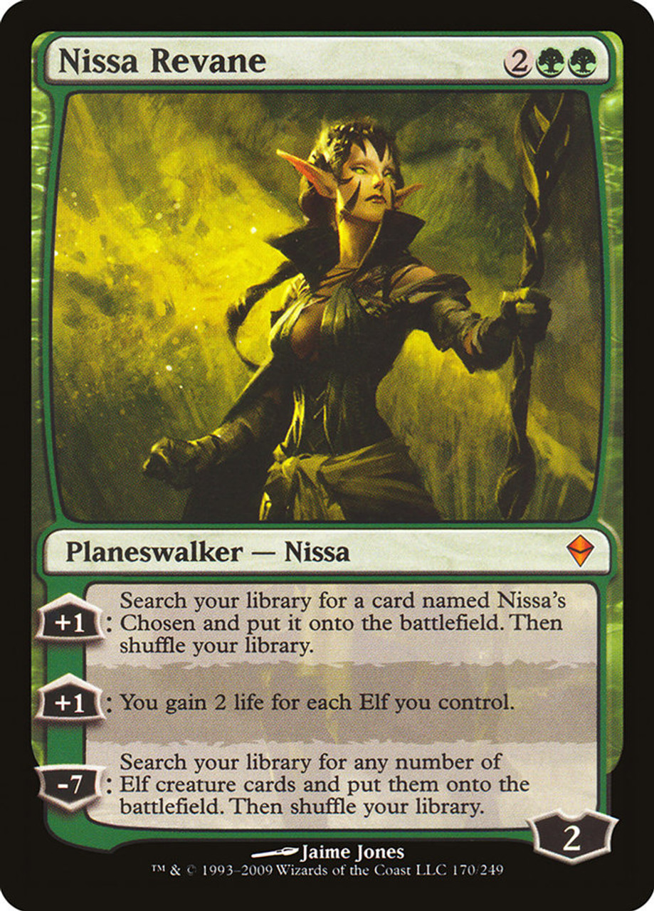 MTG ニッサ・レヴェイン/Nissa Revane サインド Nissa Revane | Zendikar | Star City Games