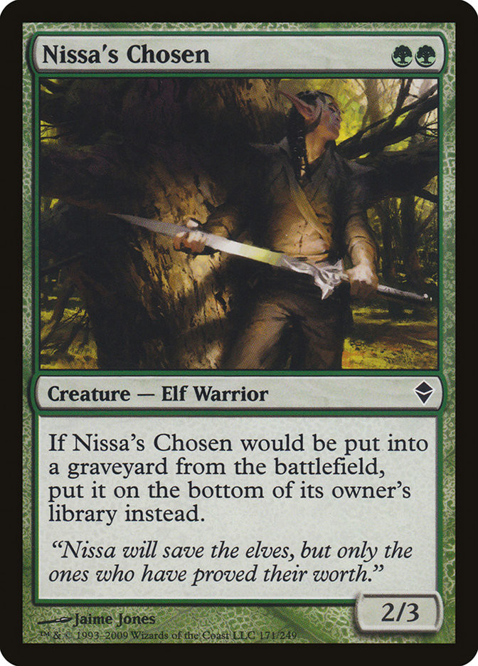 Nissa's Chosen | Zendikar | Star City Games
