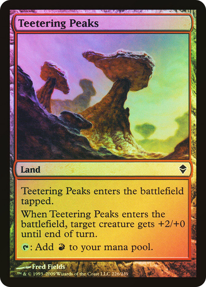 Teetering Peaks | Zendikar | Star City Games