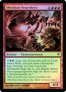 Obsidian Fireheart | Zendikar - German | Star City Games