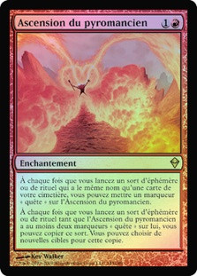 How to build a Commander deck with Pyromancer Ascension and minimal creatures How to build a Commander deck with Pyromancer Ascension and minimal creatures