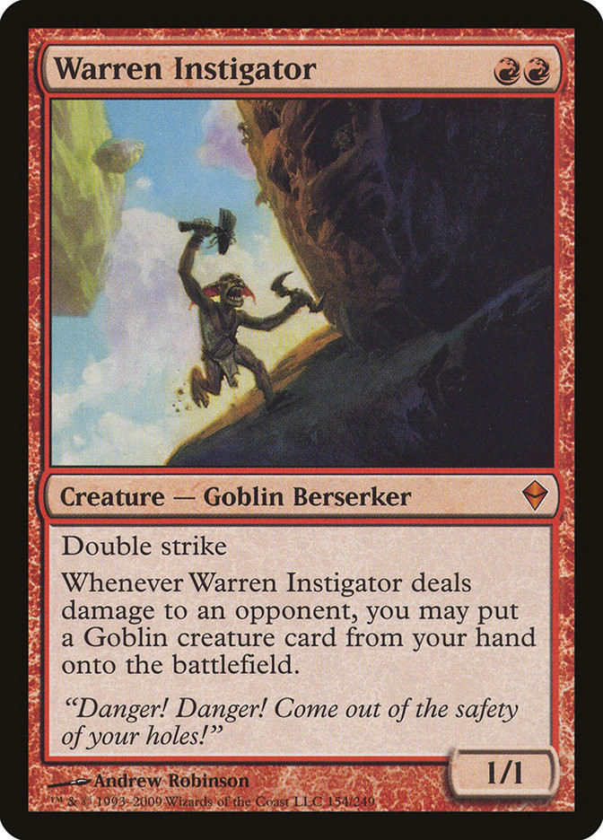 Warren Instigator | Zendikar | Star City Games