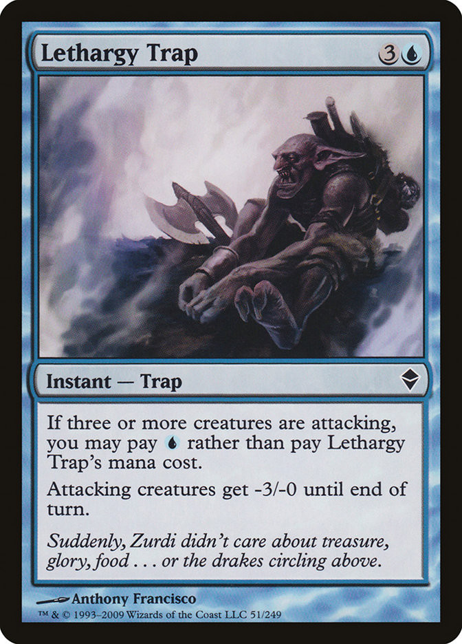 Lethargy Trap | Zendikar | Star City Games