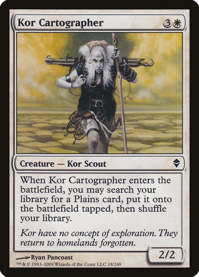 mtg kor cards Magic The Gathering - Looter il-KOR each opponent loses 1 life Magic: The Gathering Kor Skyfisher