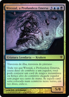 Carte Magic Wrexial Fhtagn! - Commander (Wrexial, The Risen Deep) - , A Deck Commander Magic