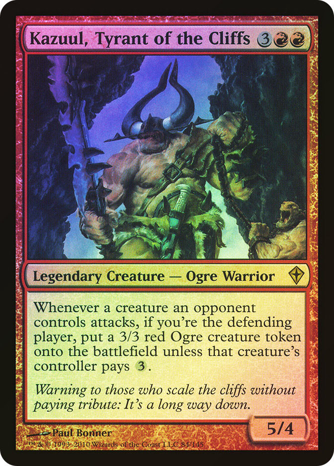 Kazuul, Tyrant of the Cliffs | Worldwake | Star City Games