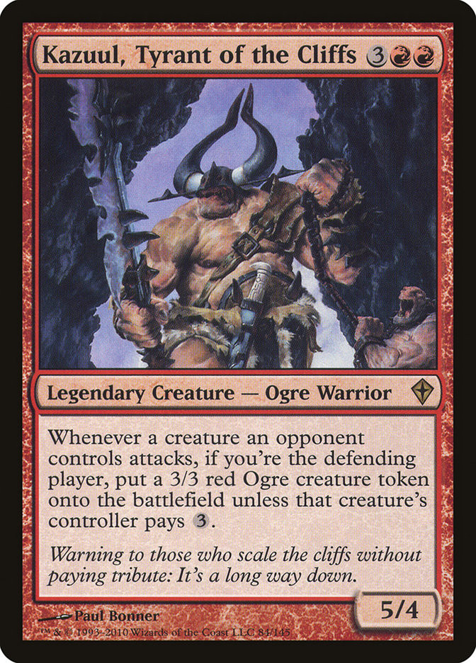 Kazuul, Tyrant of the Cliffs | Worldwake | Star City Games