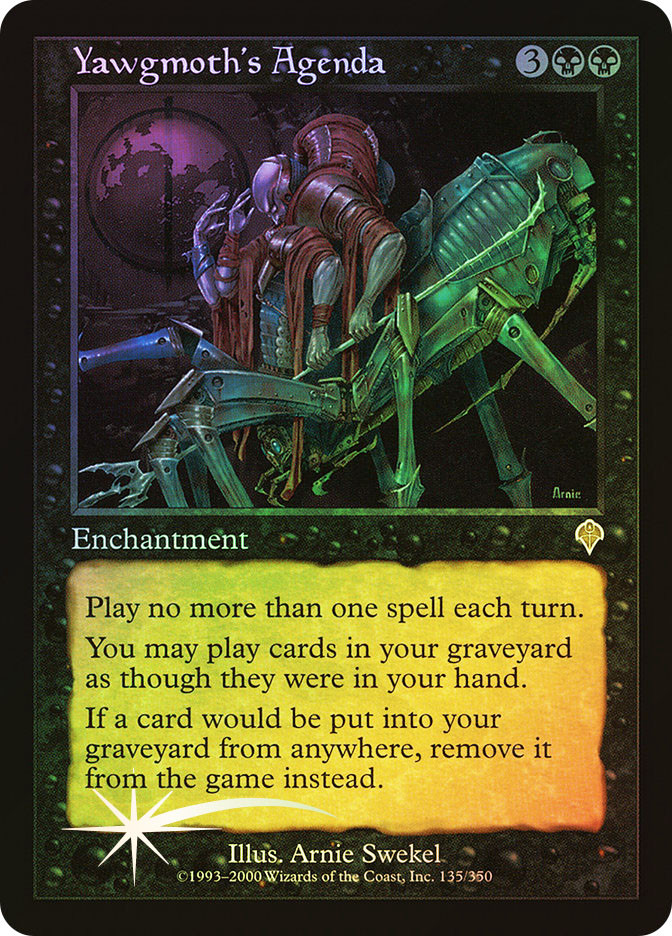 Yawgmoth's Agenda | Invasion | Star City Games