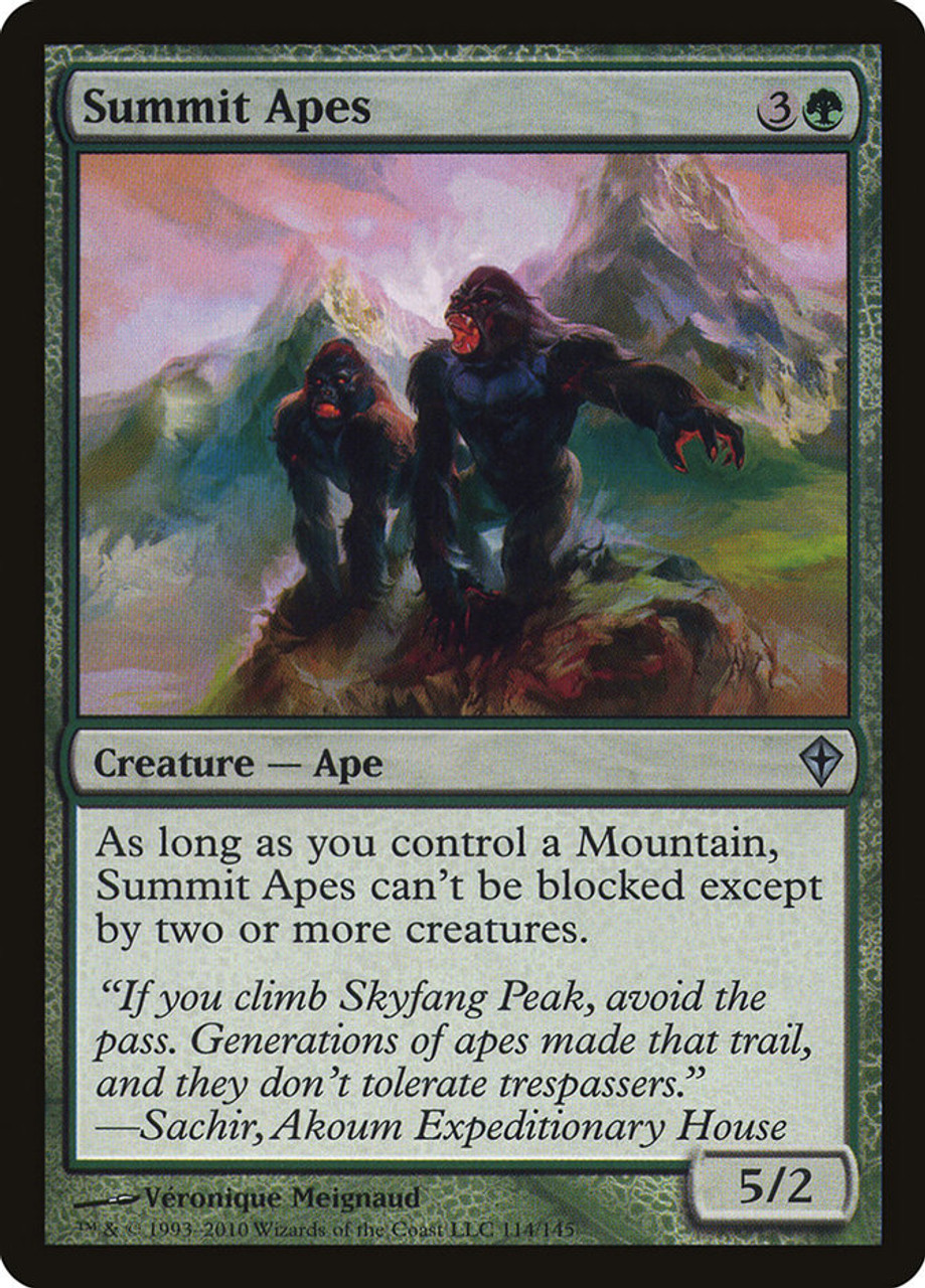 Summit Apes | Worldwake | Star City Games