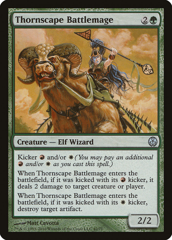 Thornscape Battlemage | Duel Decks: Phyrexia vs. the Coalition