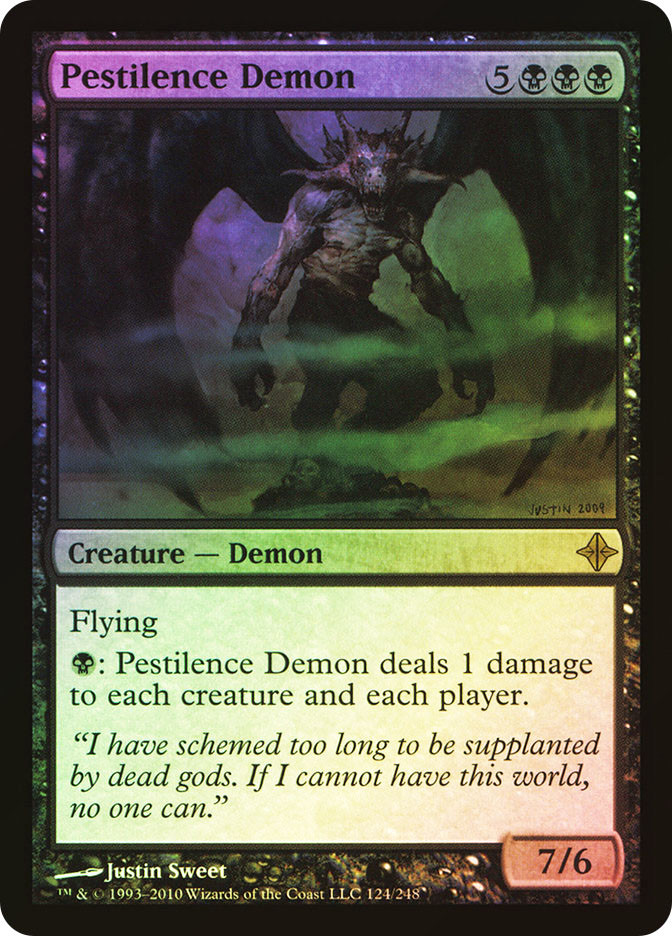 Pestilence Demon | Rise of the Eldrazi | Star City Games