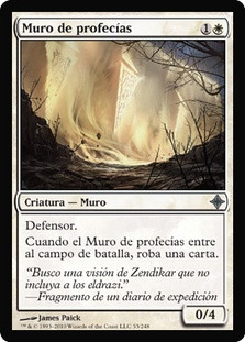 Wall Of Omens - Rise Of The Eldrazi - Bazaar Of Magic