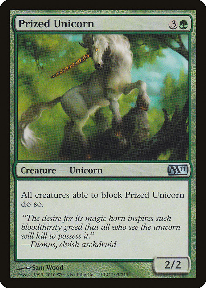 Prized Unicorn | Magic 2011 | Star City Games