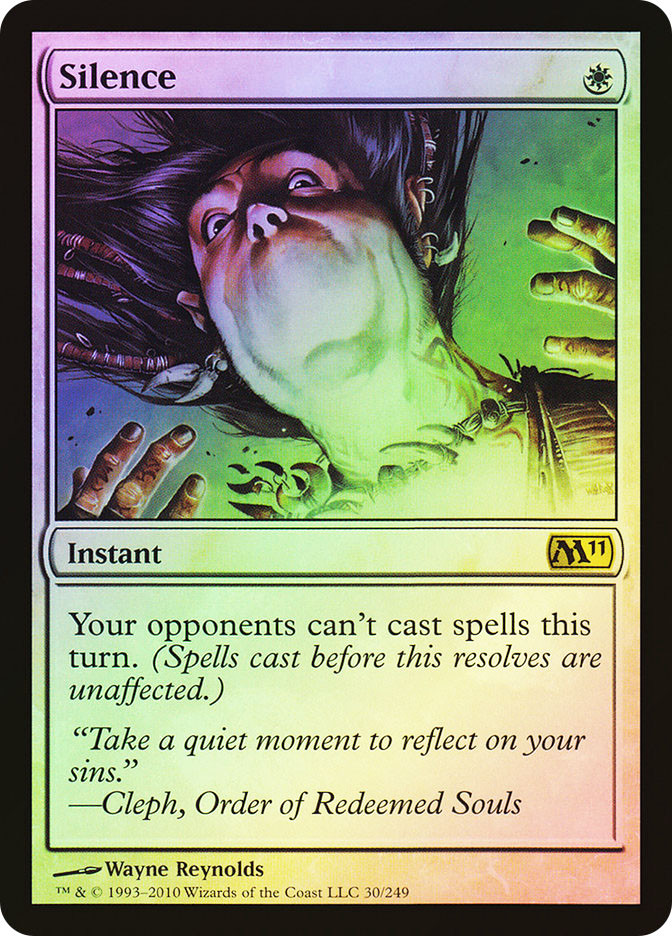 Silencio MTG - Magic 2010 #31 (Español) | Magic: The Gathering