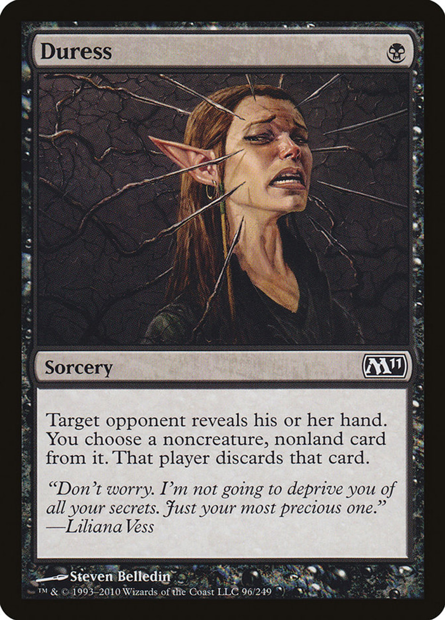強迫 Duress EN 英 Foil 479 SLD 4枚セット Duress | Magic 2011 | Star City Games