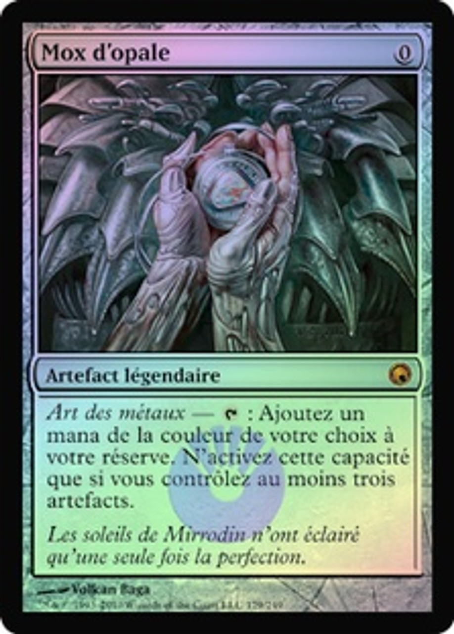 PSA10 MTG Mox Opal 英語版 全面光沢 Mox Opal NM-Mint Foil Double Masters 2xM MTG Magic Graded