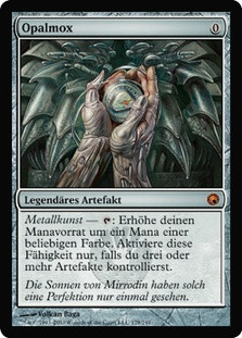 【MTG】オパールのモックス/Mox Opal 日本語 ミラディンの傷跡 Mox Opal | Scars of Mirrodin - German | Star City Games