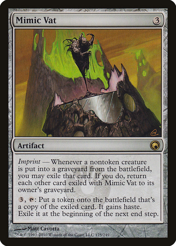 mtg mimic card Copy Token | Custom Creature Token for Commander Blue Enchantment Aura Metallic Mimic | Marvel Super