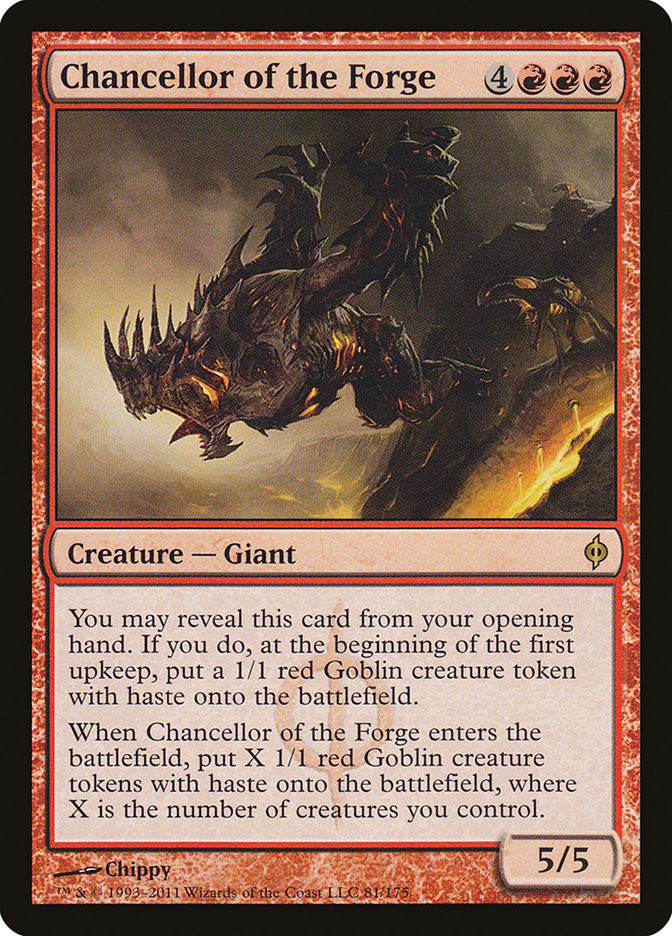 Chancellor of the Forge | New Phyrexia | Star City Games