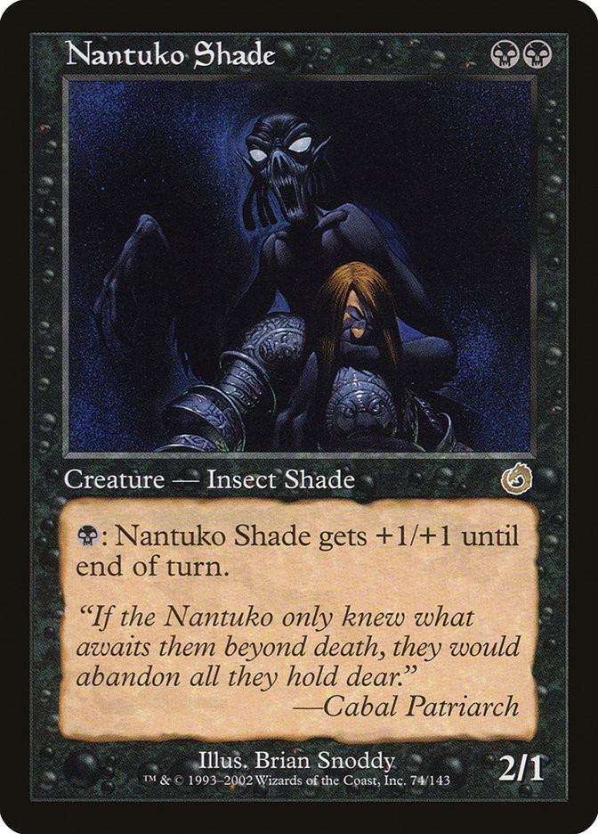 【MTG】ナントゥーコの影 トーメント 英語版 Foil Nantuko Shade | Torment | Star City Games